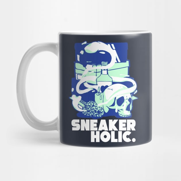 Sneaker Holic Blue Mint by funandgames